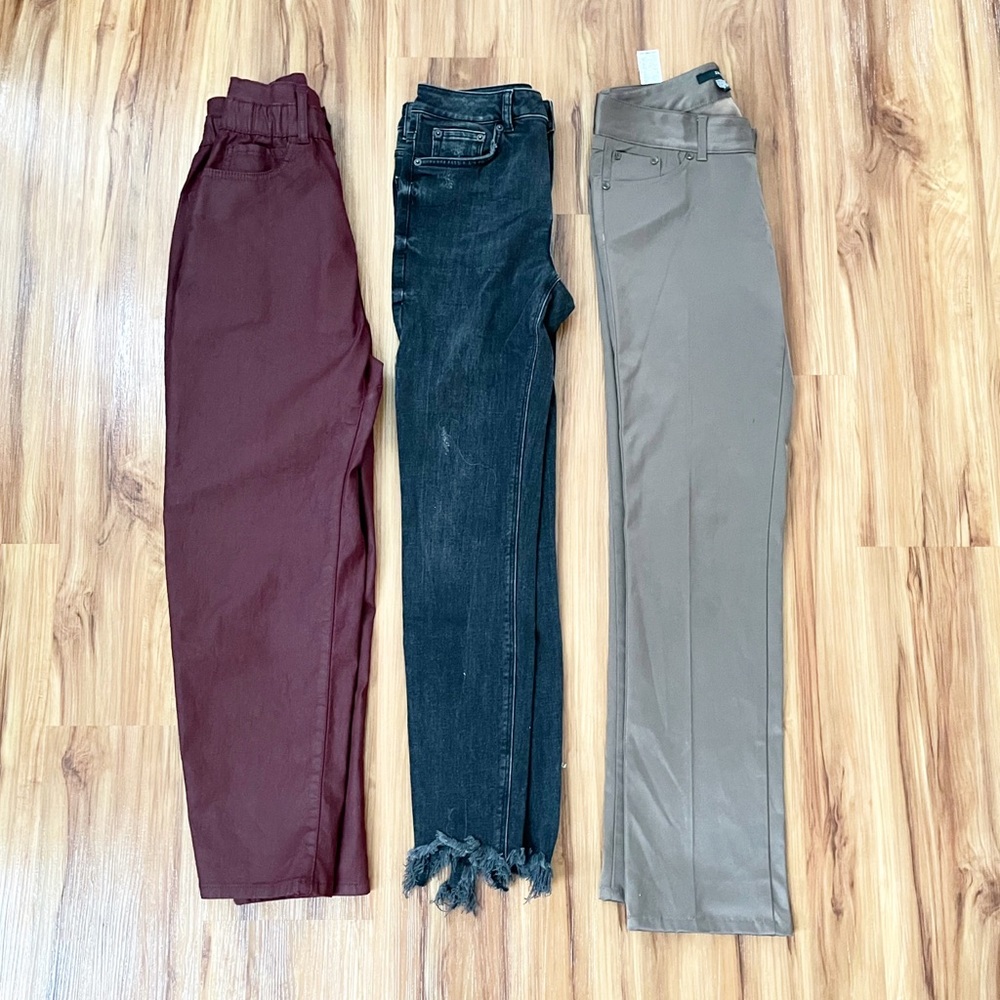 🤍 Zara size 2 pants bundle.